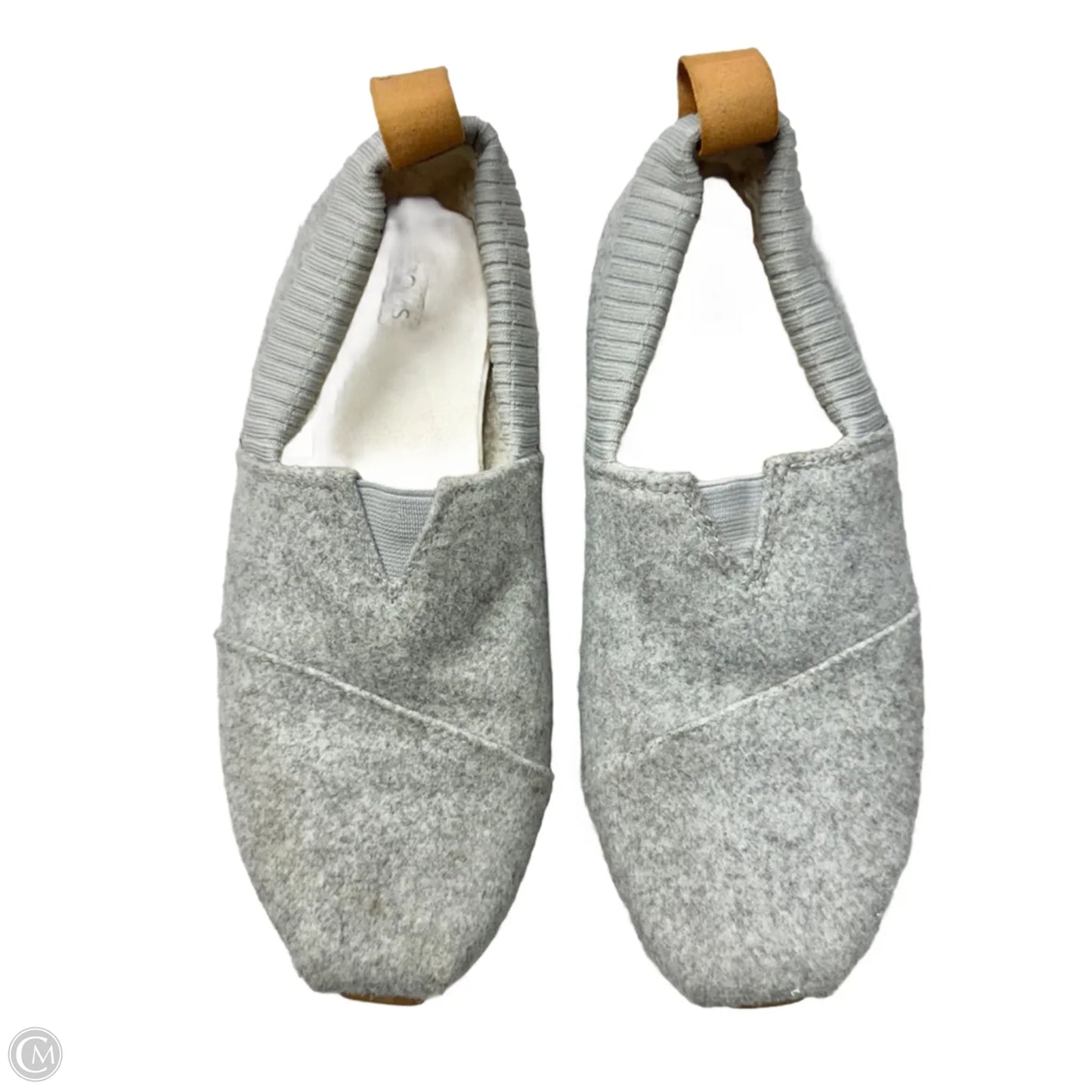 Shoes Flats By Toms In Grey, Size: 6