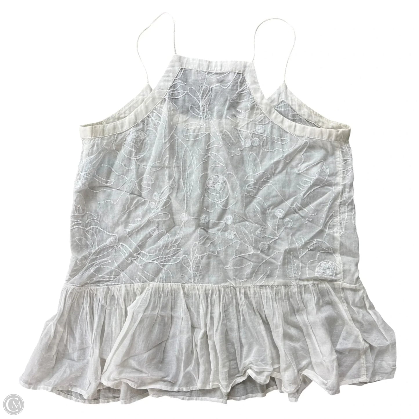 Top Sleeveless By Loft In White, Size: Xs