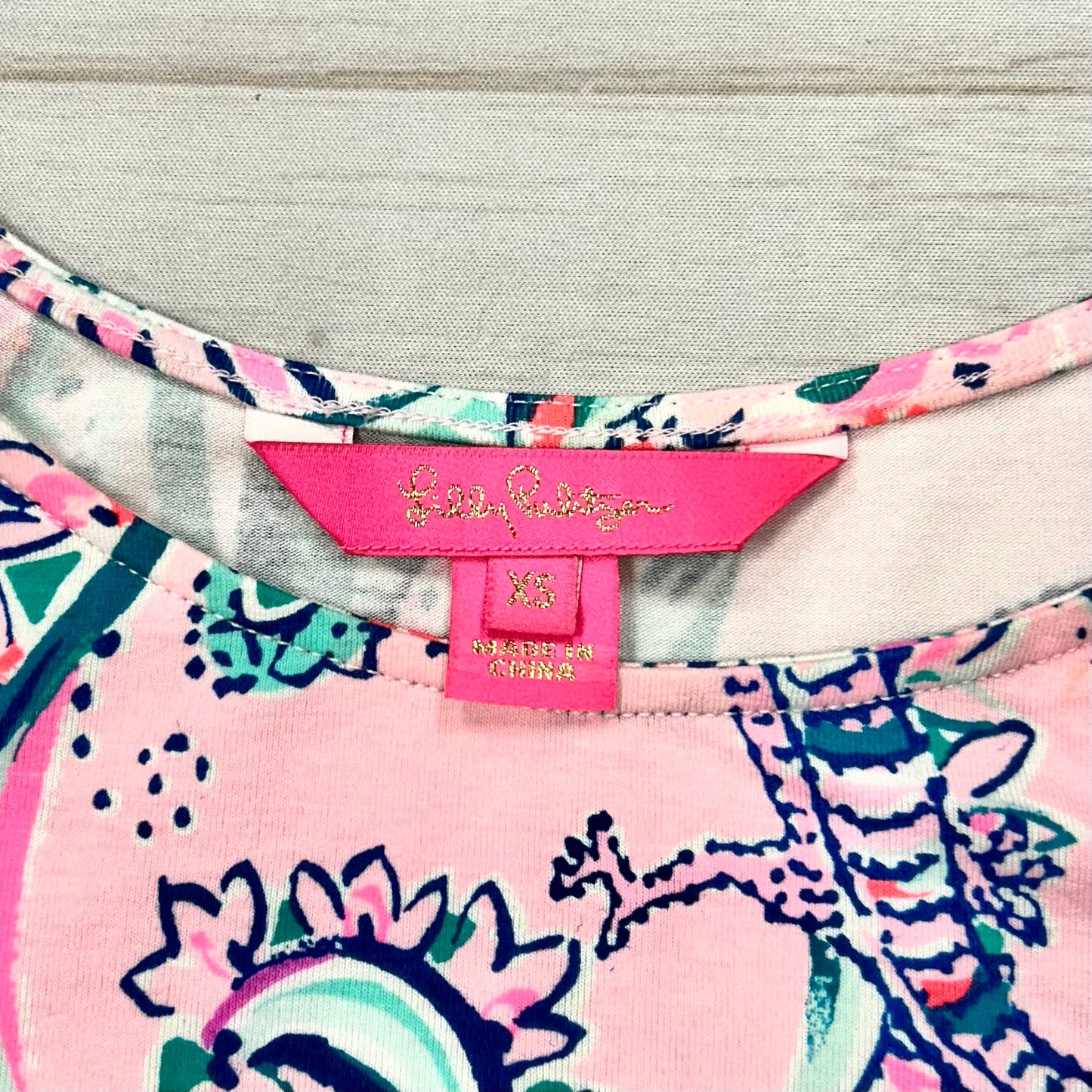 Pink Dress Casual Short By Lilly Pulitzer, Size: Xs