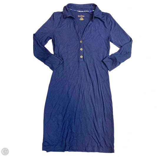 Dress Designer By Lilly Pulitzer In Navy, Size: Xxs