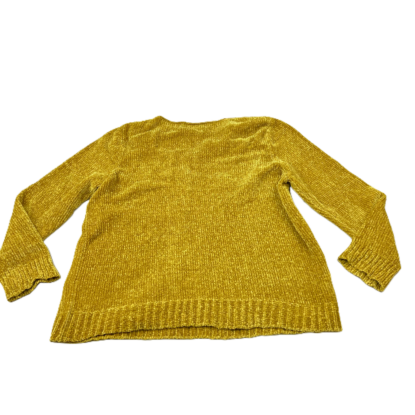 Yellow Sweater By Loft, Size: 1x