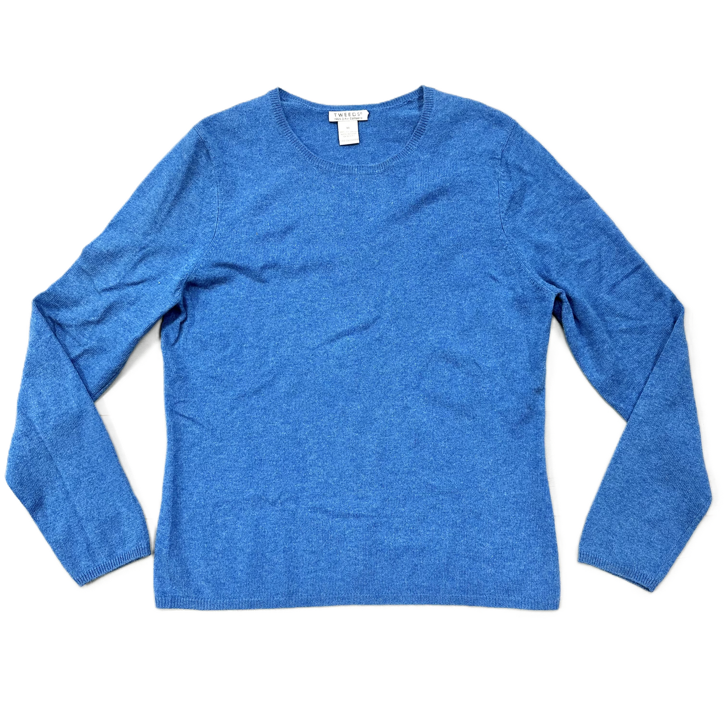 Sweater Cashmere By Tweeds In Blue, Size: Xl