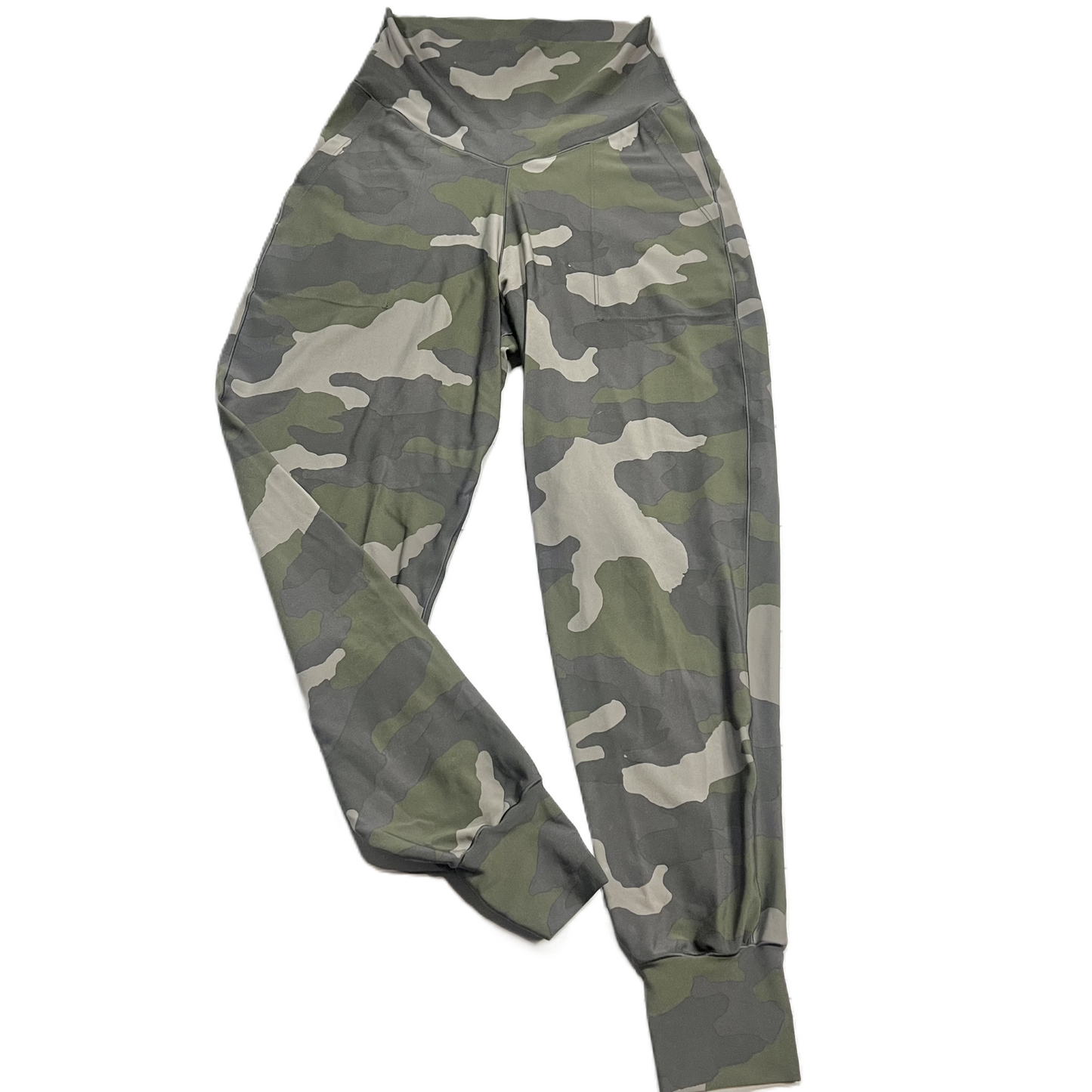 Athletic Pants By Aerie In Camouflage Print, Size: M