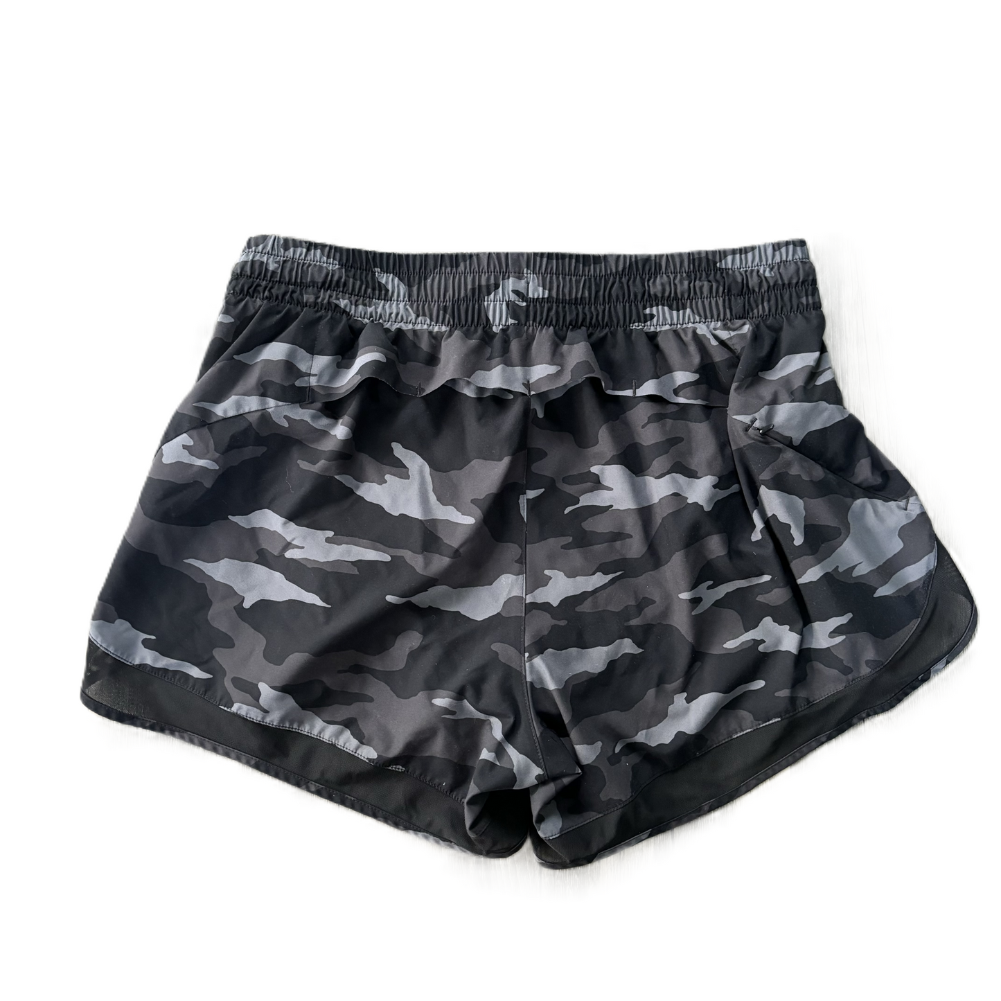 Athletic Shorts By Athleta In Camouflage Print, Size: M