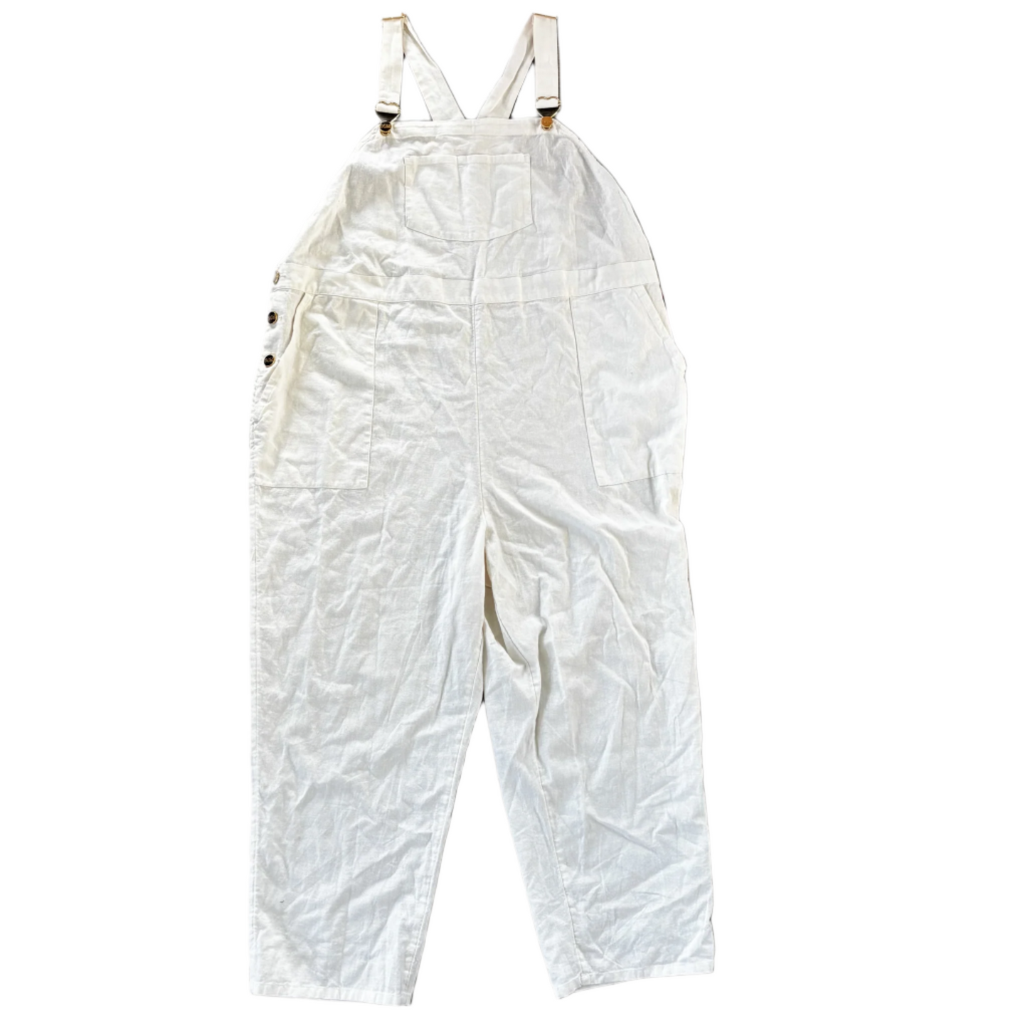 Overalls By Target-designer In White, Size: 1x