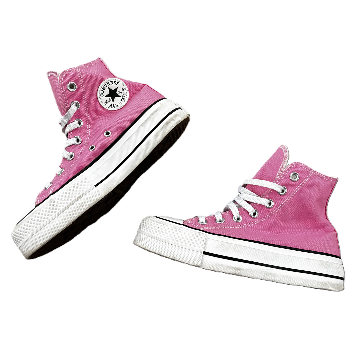 Shoes Sneakers Platform By Converse In Pink, Size: 6