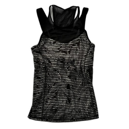 Athletic Tank Top By Lululemon In Striped Pattern, Size: 6