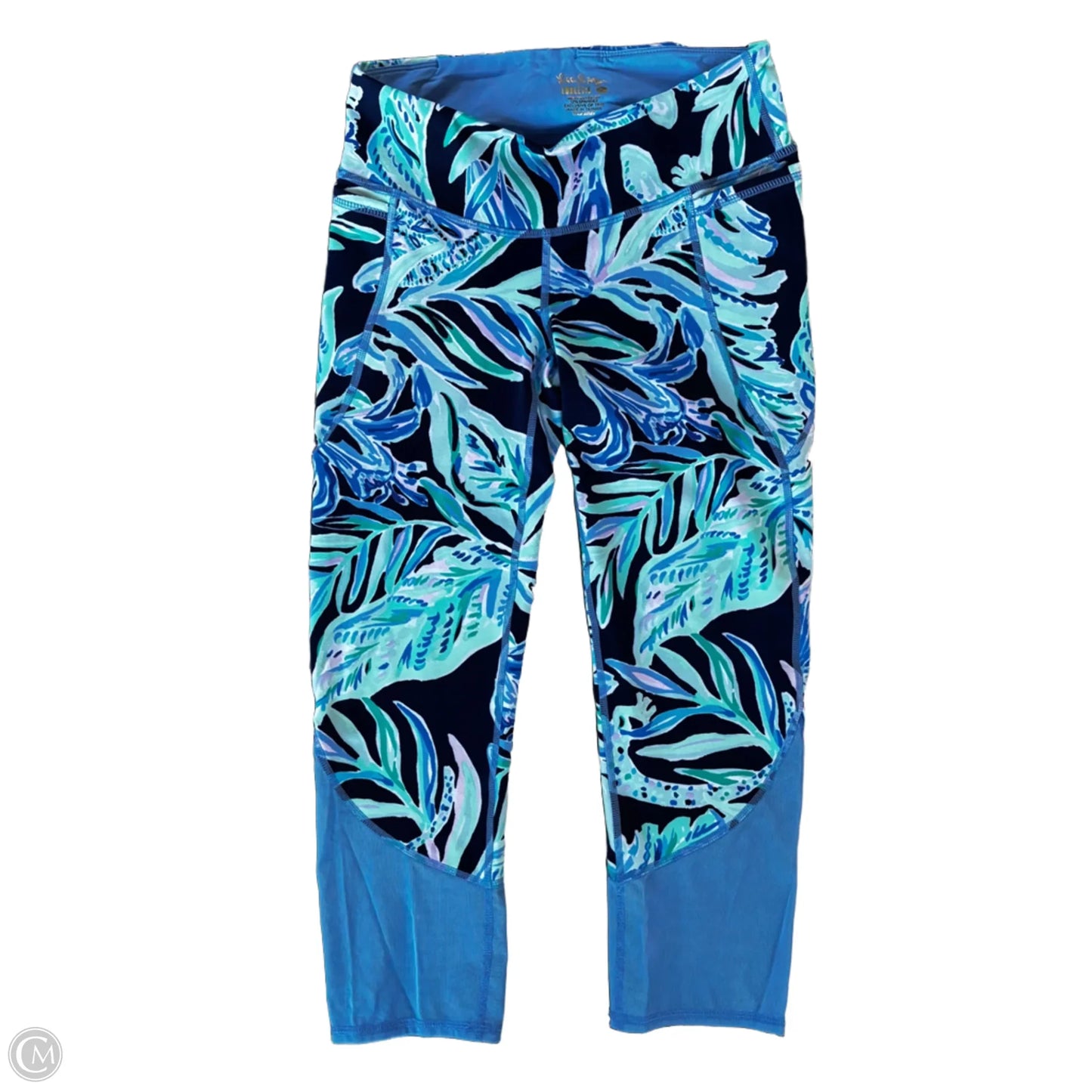 Capris Designer By Lilly Pulitzer In Navy, Size: S