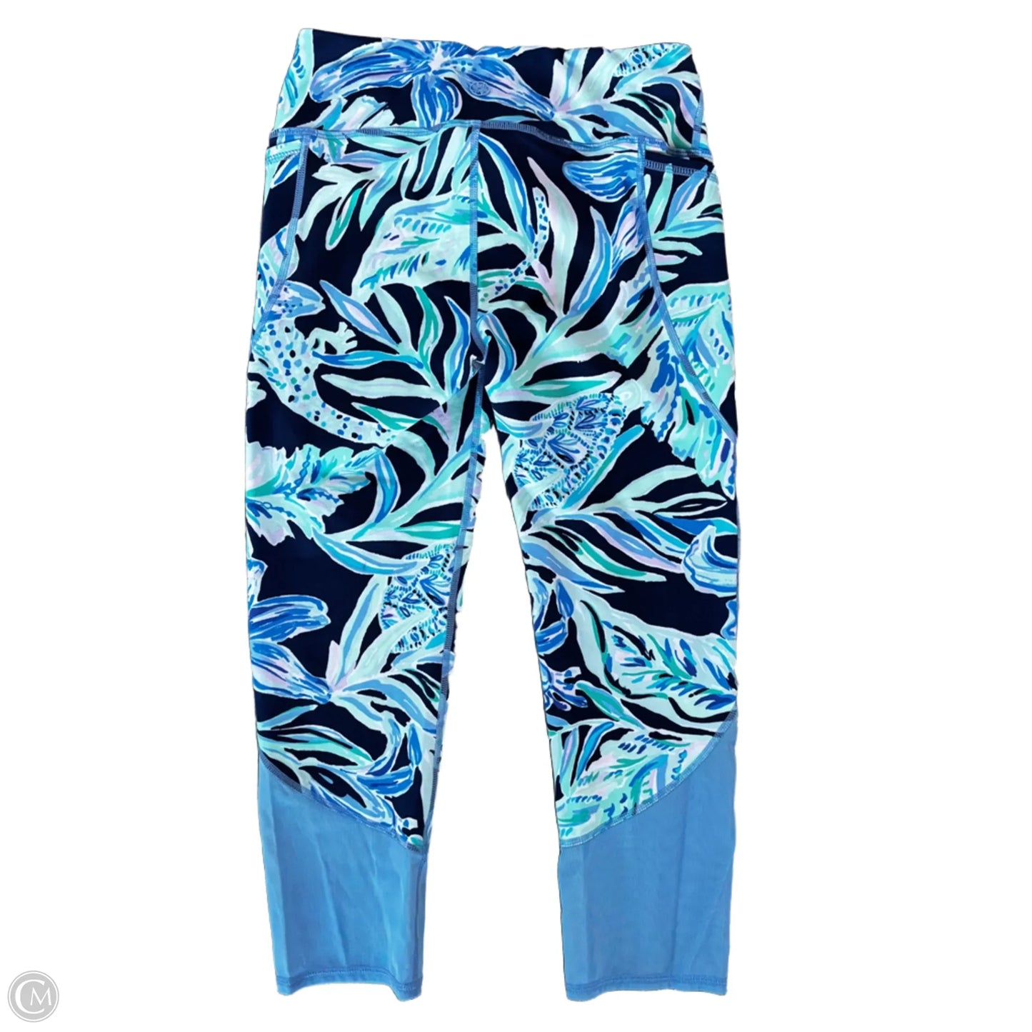 Capris Designer By Lilly Pulitzer In Navy, Size: S