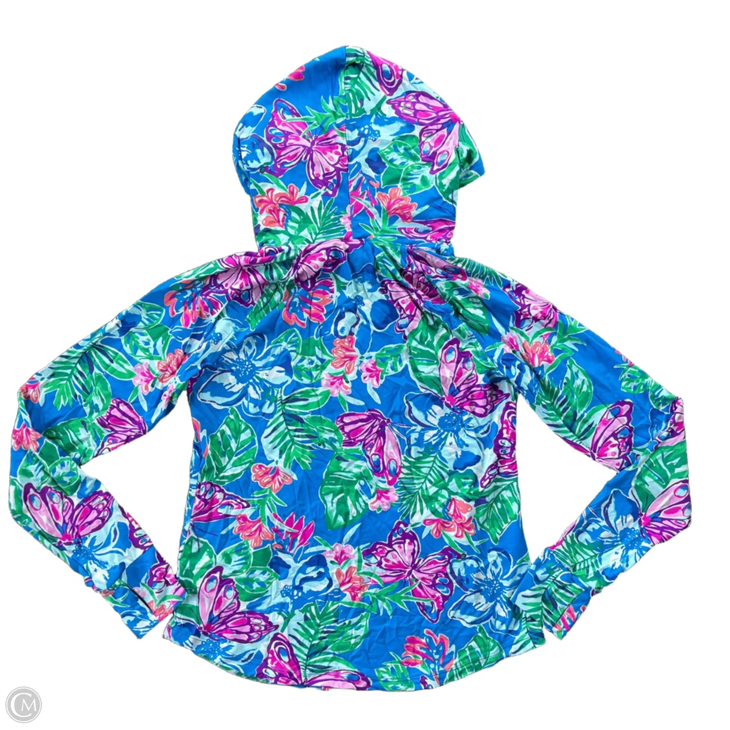 Sweatshirt Designer By Lilly Pulitzer In Blue, Size: S