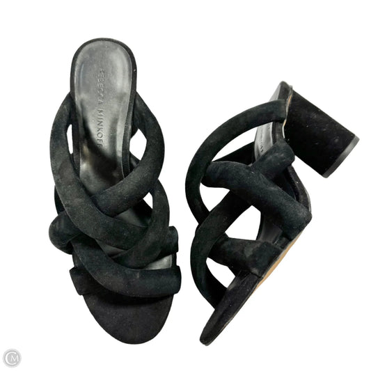 Sandals Designer By Rebecca Minkoff In Black, Size: 7.5