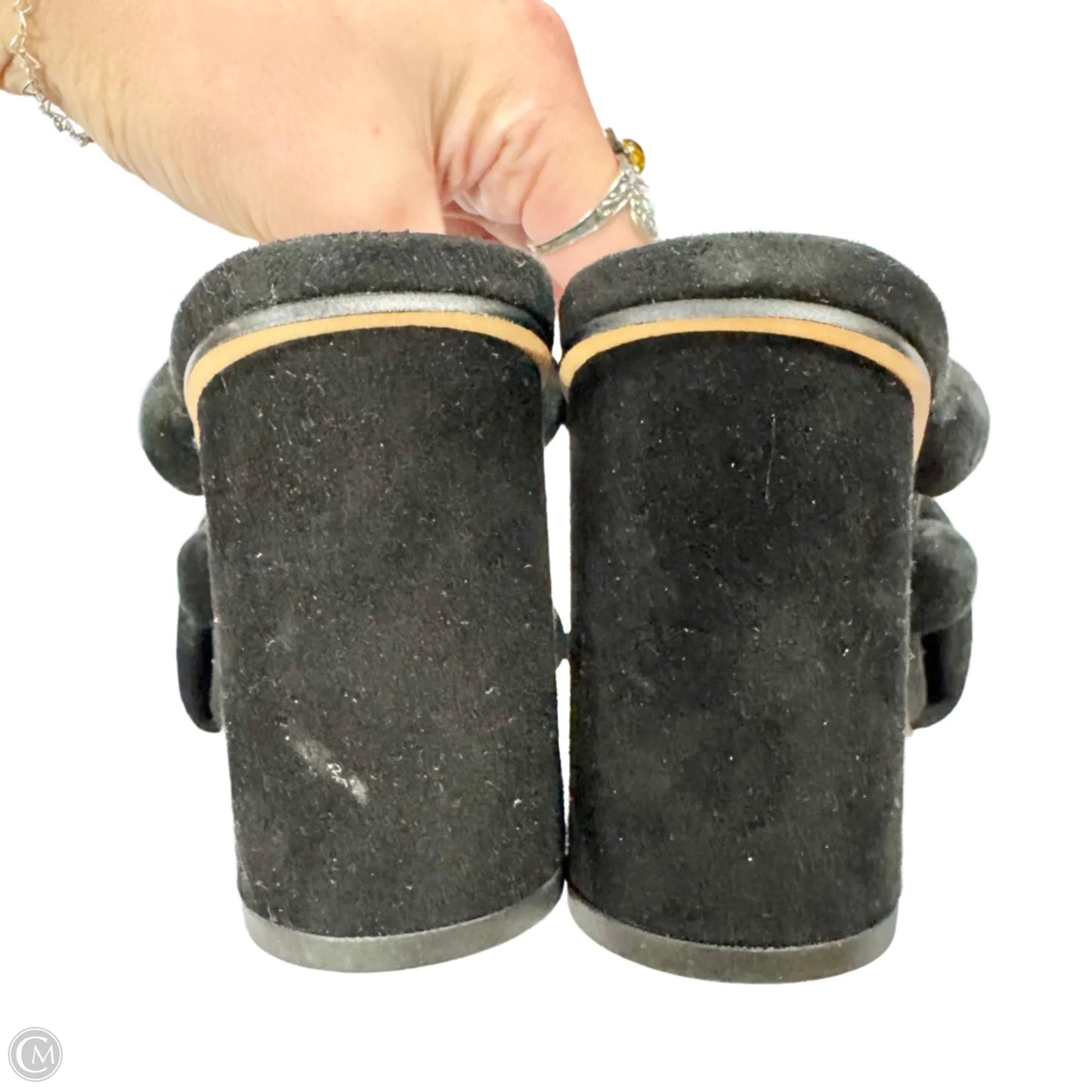 Sandals Designer By Rebecca Minkoff In Black, Size: 7.5