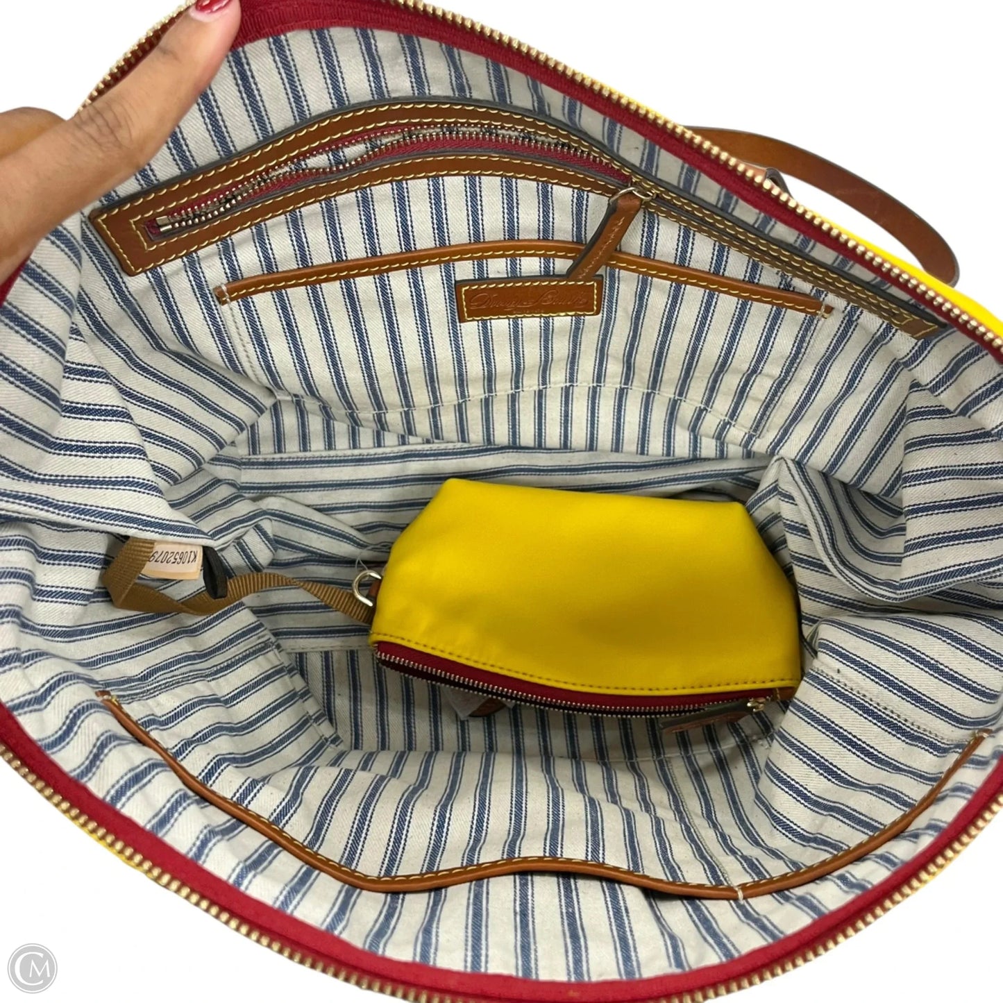 Tote Designer By Dooney And Bourke, Size: Medium