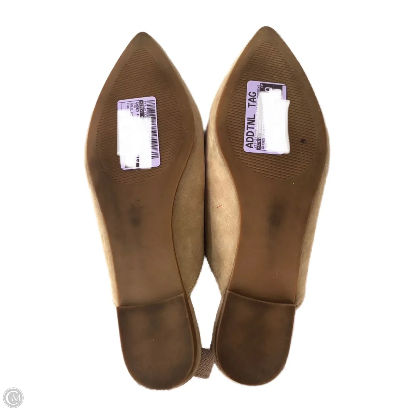 Shoes Flats By Steve Madden In Tan, Size: 10