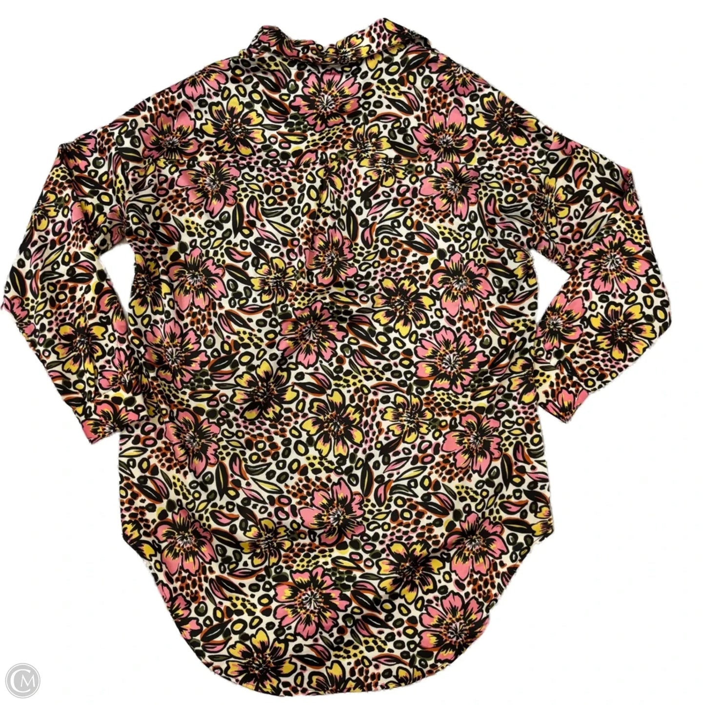 Blouse Long Sleeve By Glamorous In Floral Print, Size: S