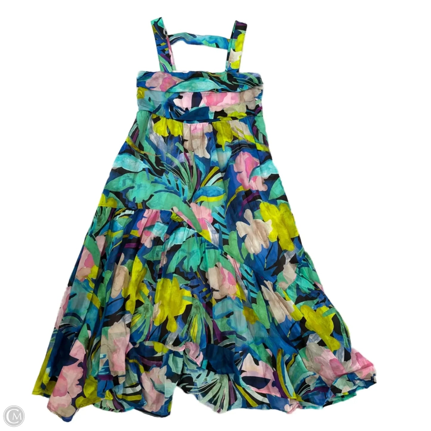 Dress Casual Midi By Anthropologie In Multi-colored, Size: S