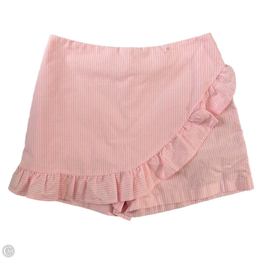 Skort Designer By Lilly Pulitzer In Striped Pattern, Size: 6