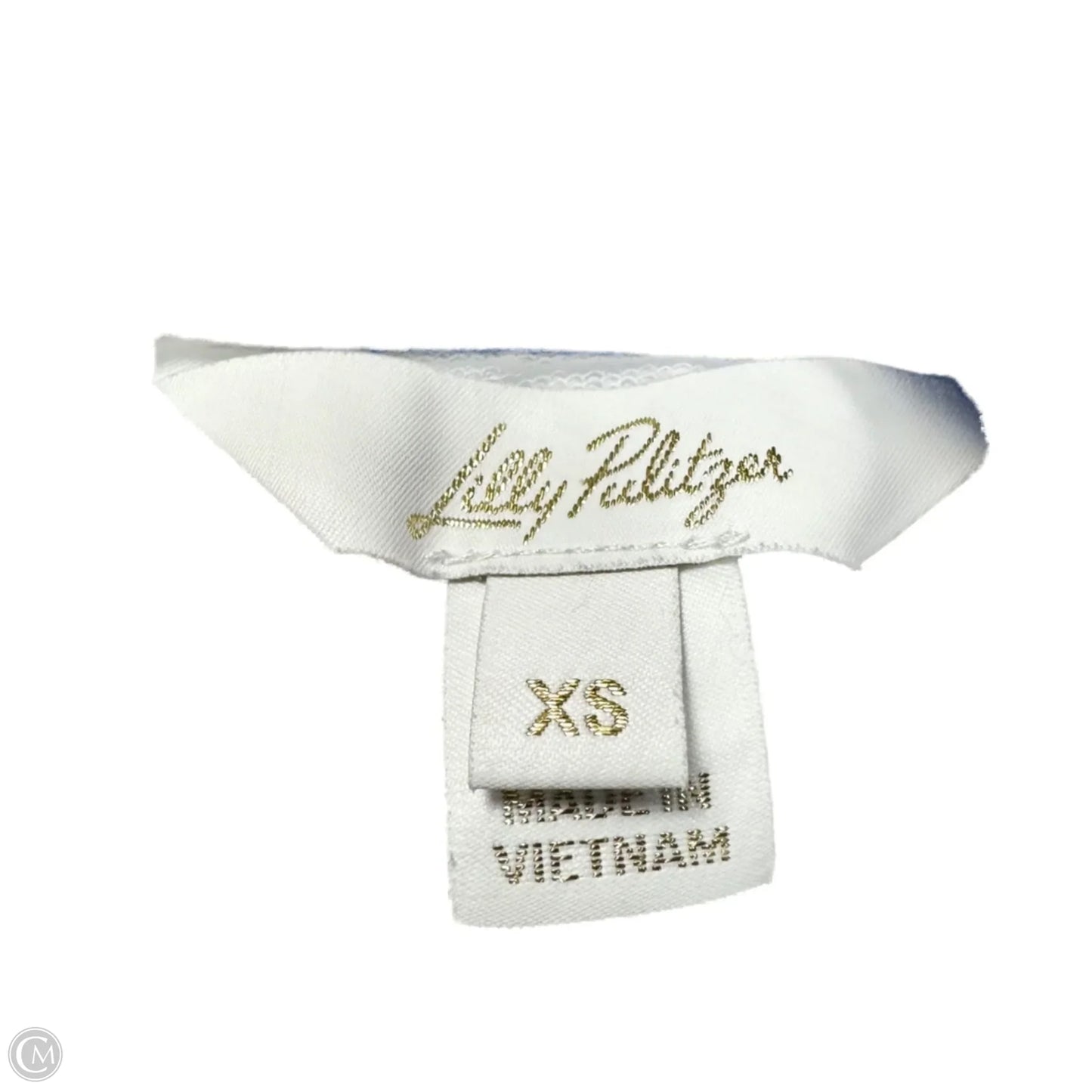 Sweatshirt Designer By Lilly Pulitzer In Blue & White, Size: Xs