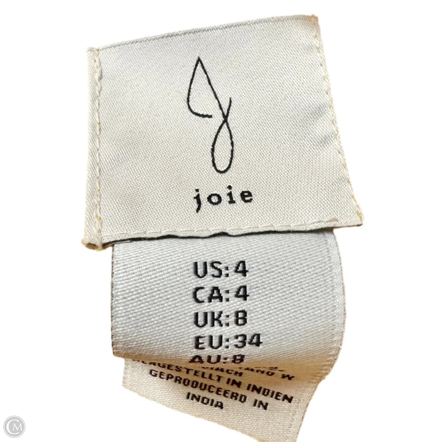 Dress Casual Midi By Joie In Yellow, Size: S