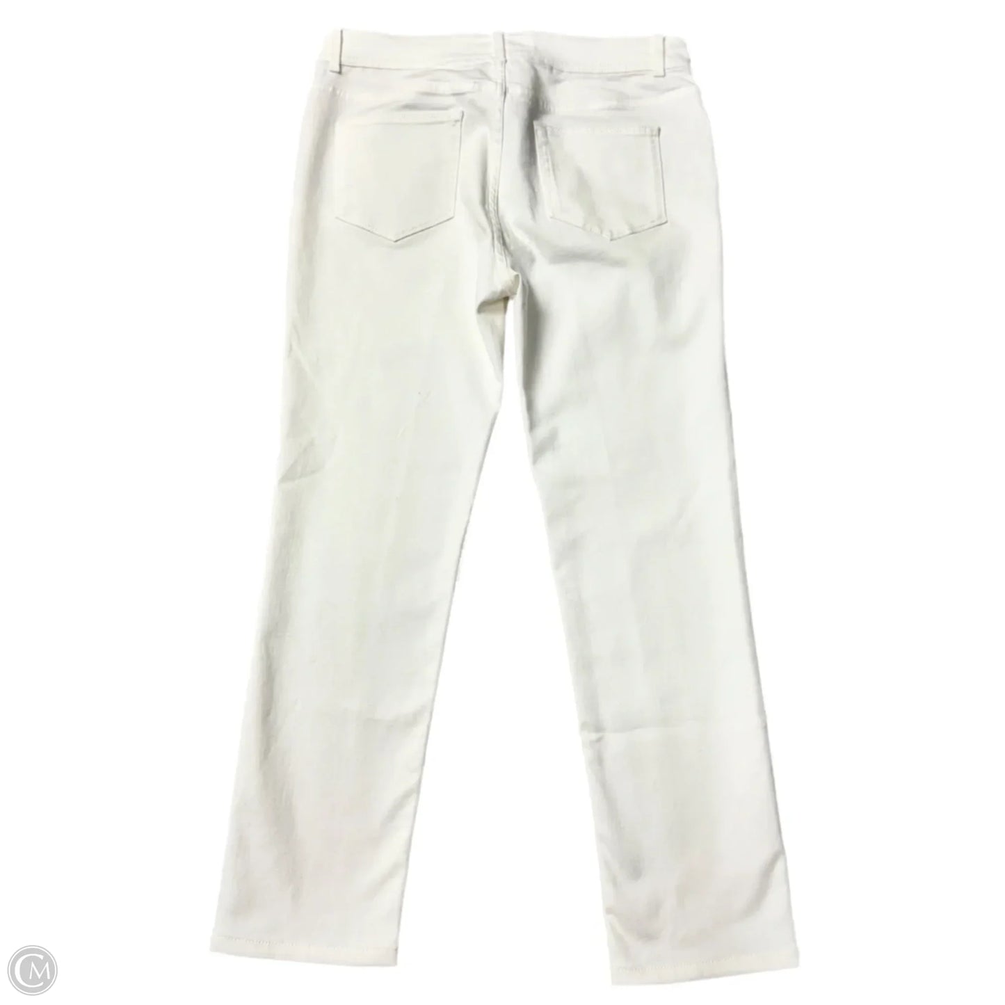Jeans Luxury Designer By Loro Piana In White Denim, Size: 8