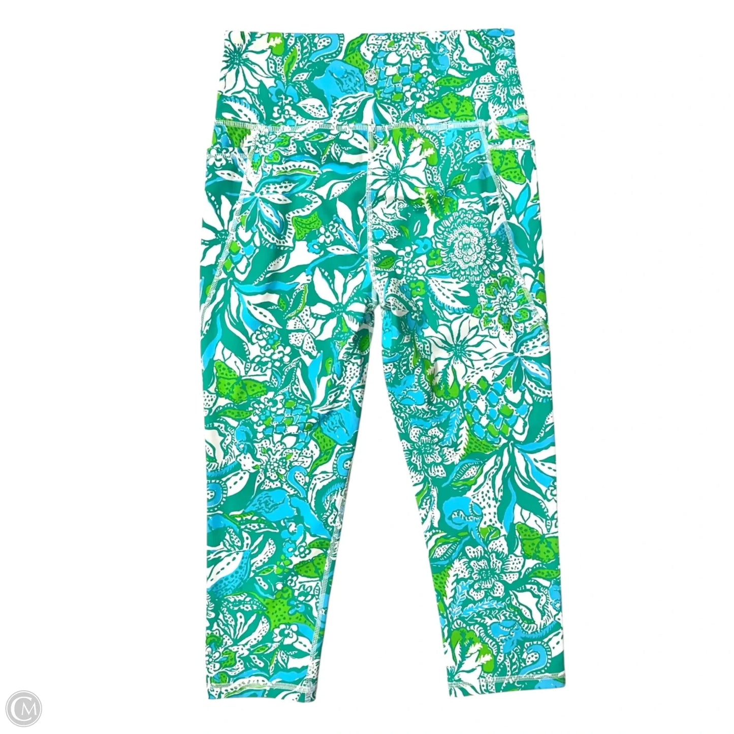 Pants Designer By Lilly Pulitzer In Floral Print, Size: L