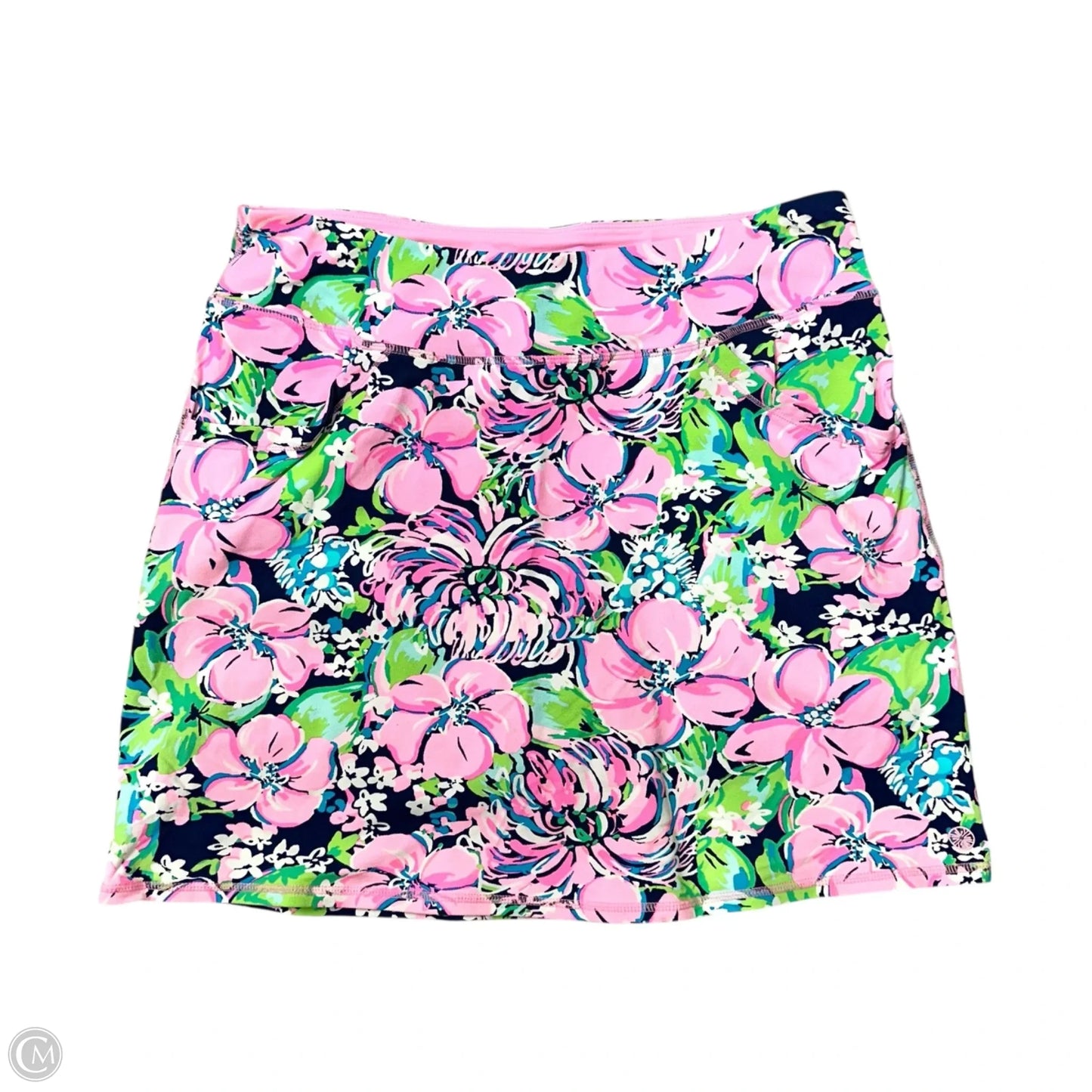 Skort Designer By Lilly Pulitzer In Floral Print, Size: M