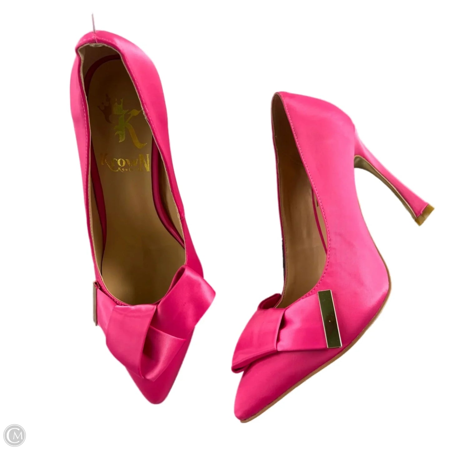 Shoes Heels Stiletto By Krown Kouture In Pink, Size: 7.5