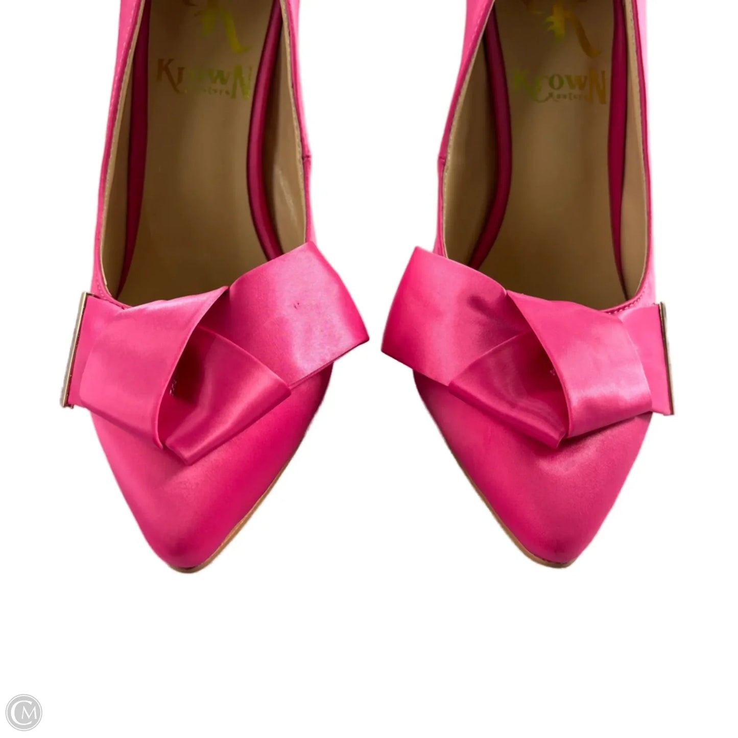 Shoes Heels Stiletto By Krown Kouture In Pink, Size: 7.5