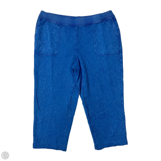 Athletic Pants By J. Jill In Blue, Size: Xlp