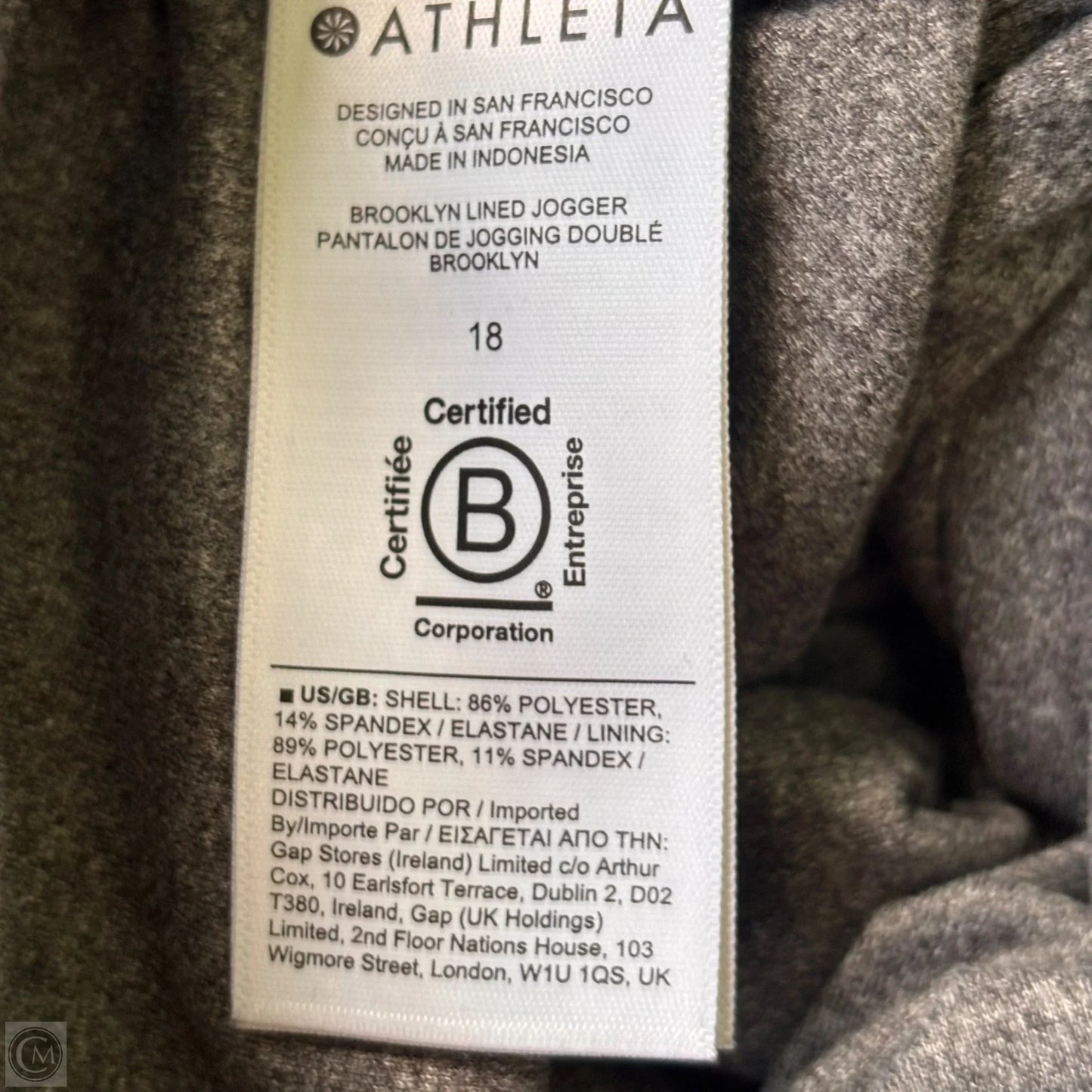 Athletic Pants By Athleta In Black, Size: 1x