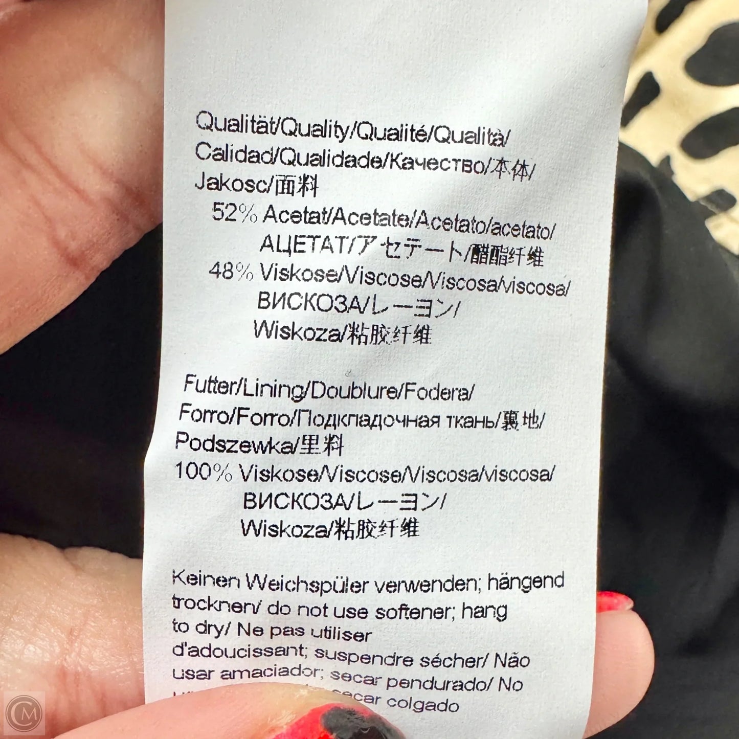 Skirt Midi By Hugo Boss In Animal Print, Size: 6