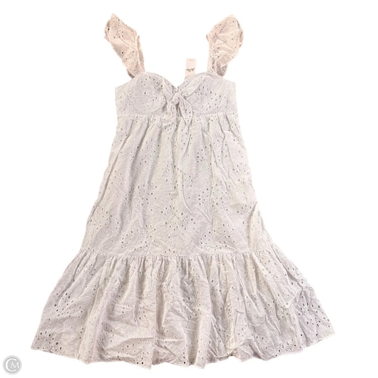 Dress Designer By Lilly Pulitzer In White, Size: L