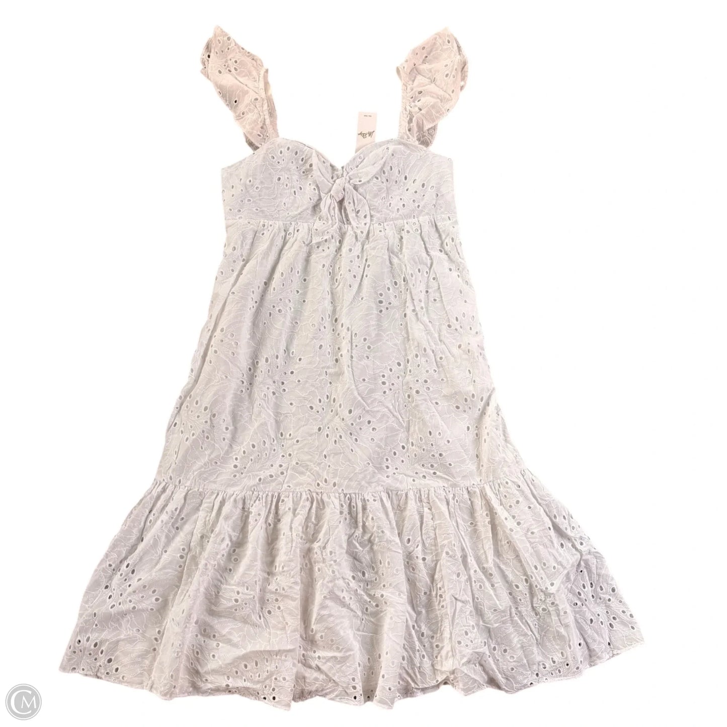 Dress Designer By Lilly Pulitzer In White, Size: L