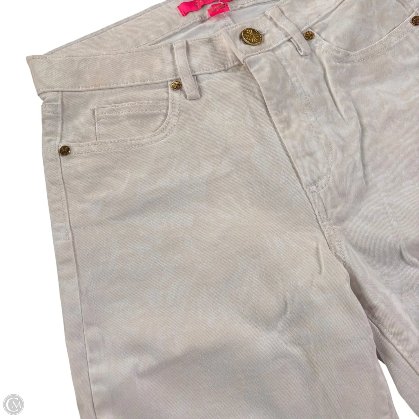 Jeans Designer By Lilly Pulitzer In White, Size: 2