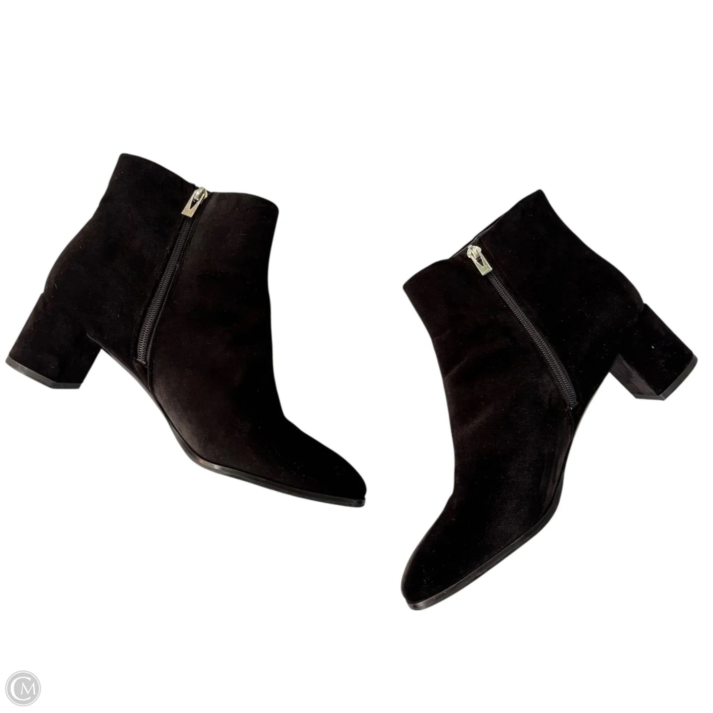 Boots Leather By Via Spiga In Black, Size: 10