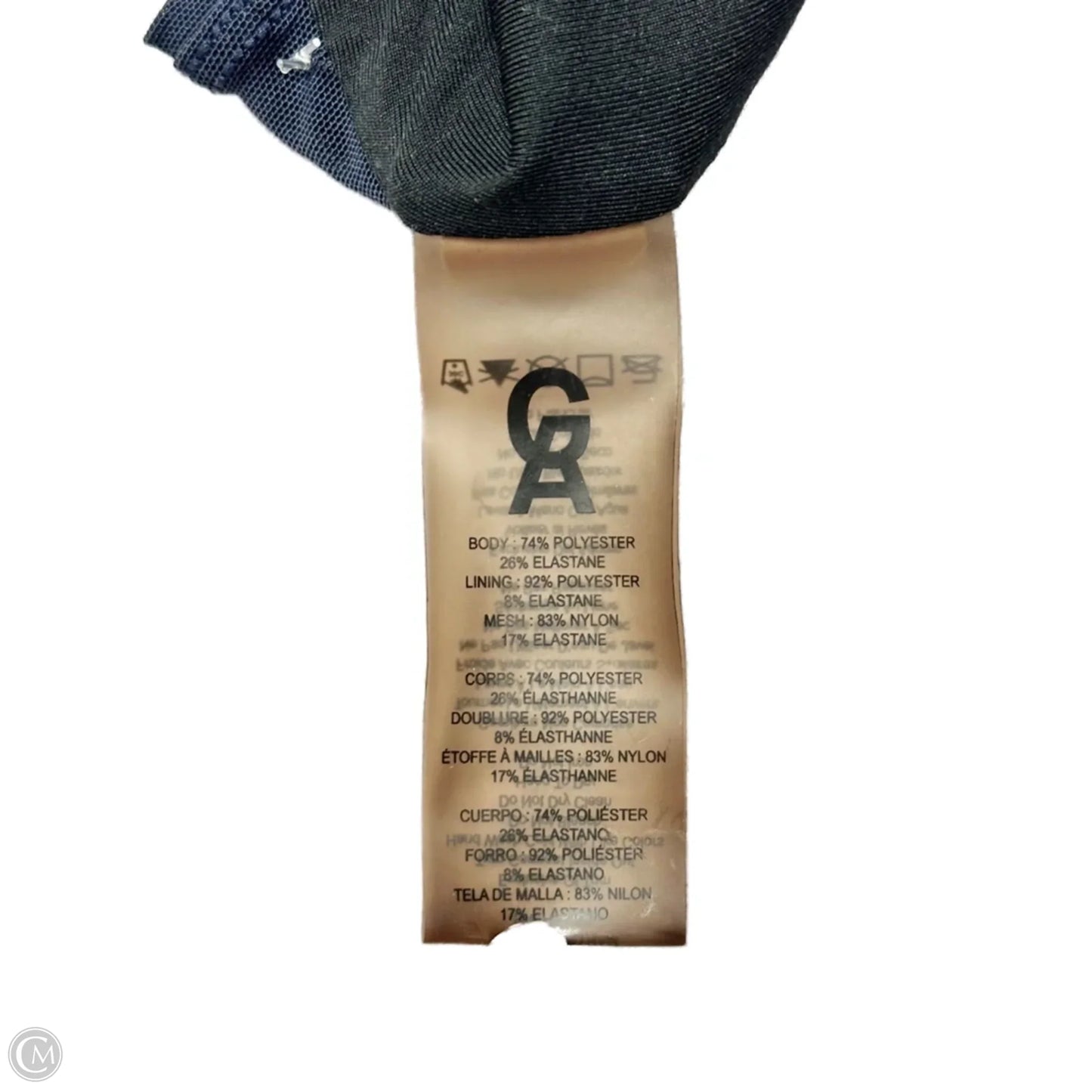 Athletic Bra By Good American In Ombre Print, Size: M