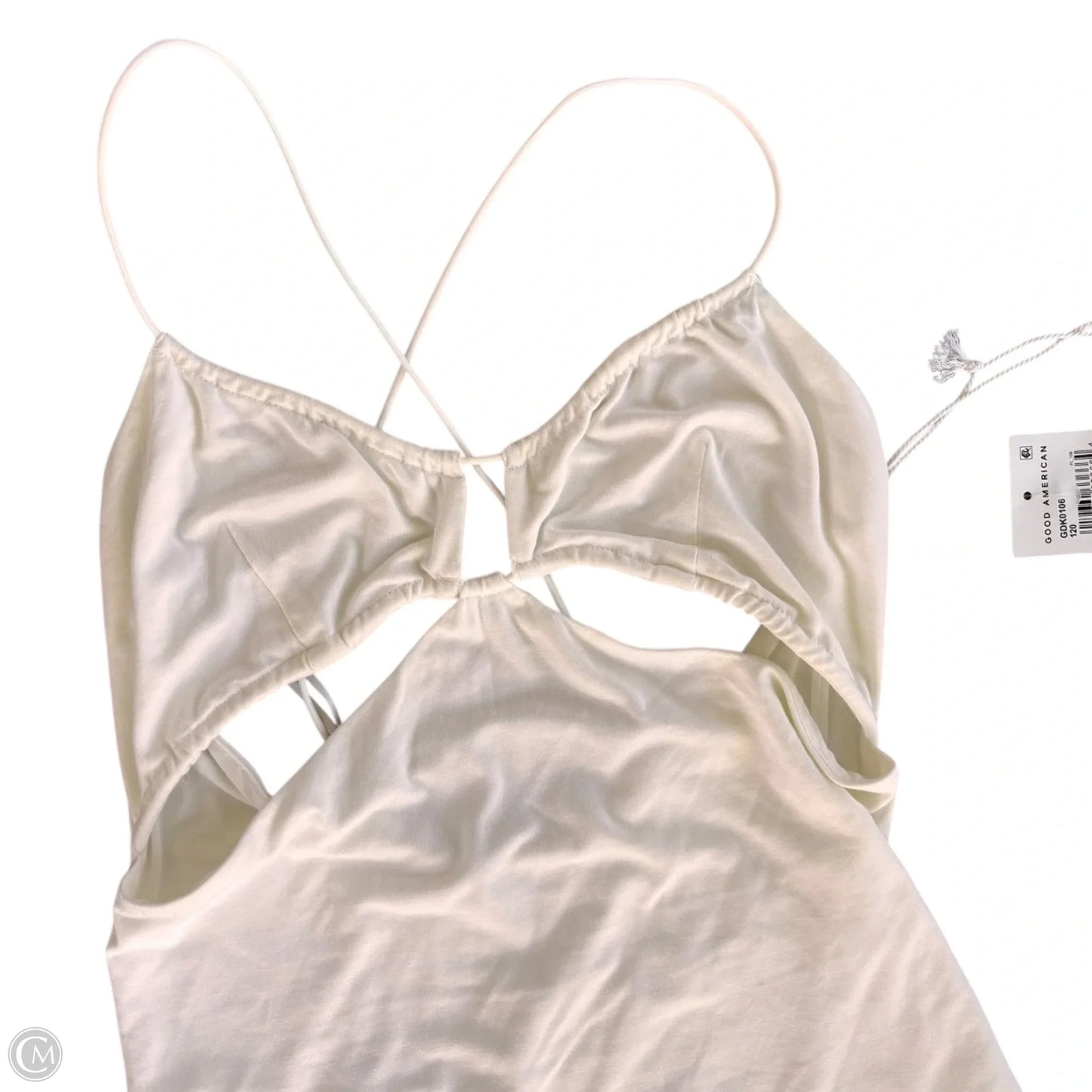 Dress Casual Midi By Good American In White, Size: M