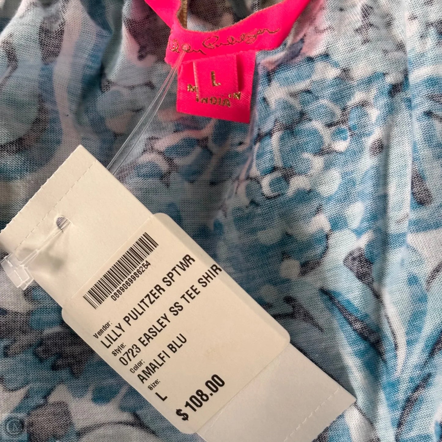 Dress Designer By Lilly Pulitzer In Blue, Size: L