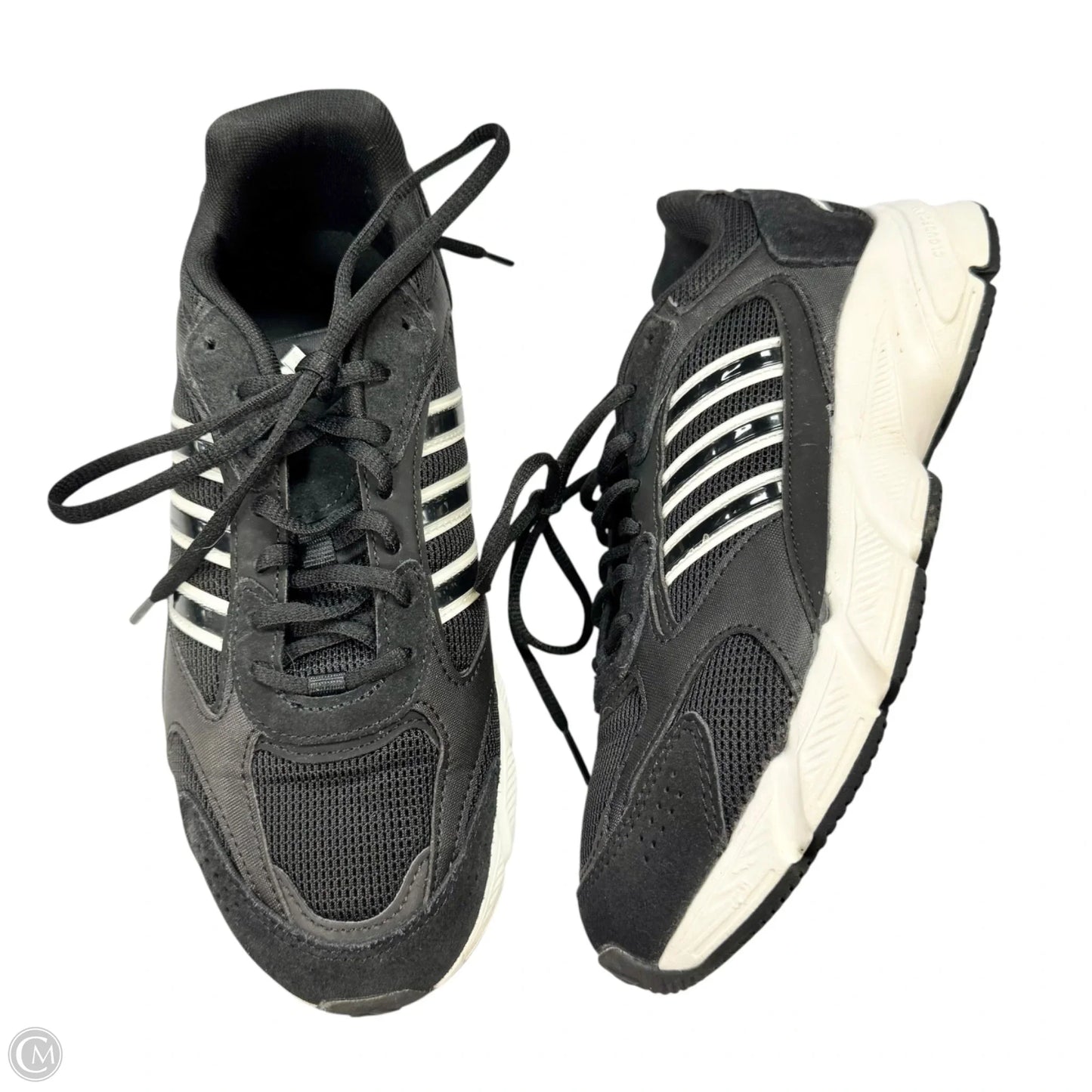 Shoes Athletic By Adidas In Black & White, Size: 9.5