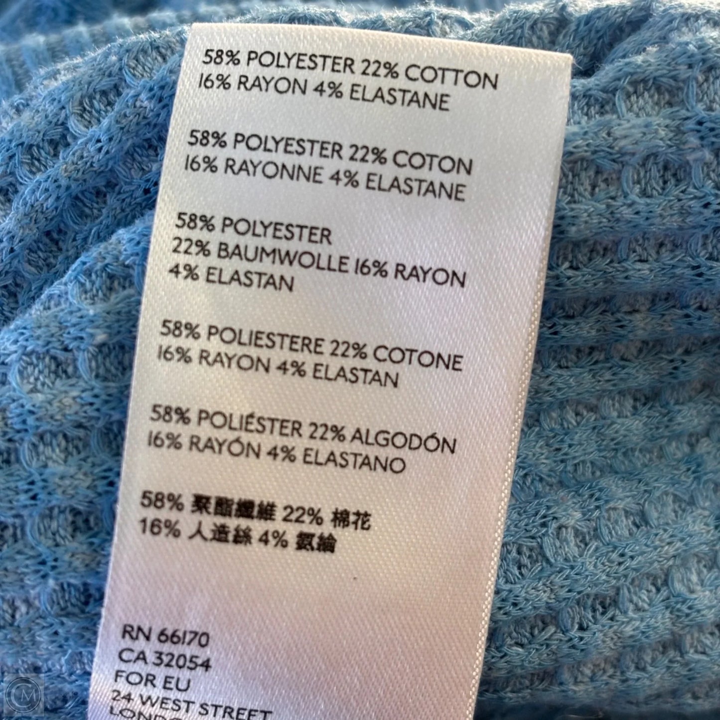 Top Long Sleeve By We The Free In Blue, Size: Xs