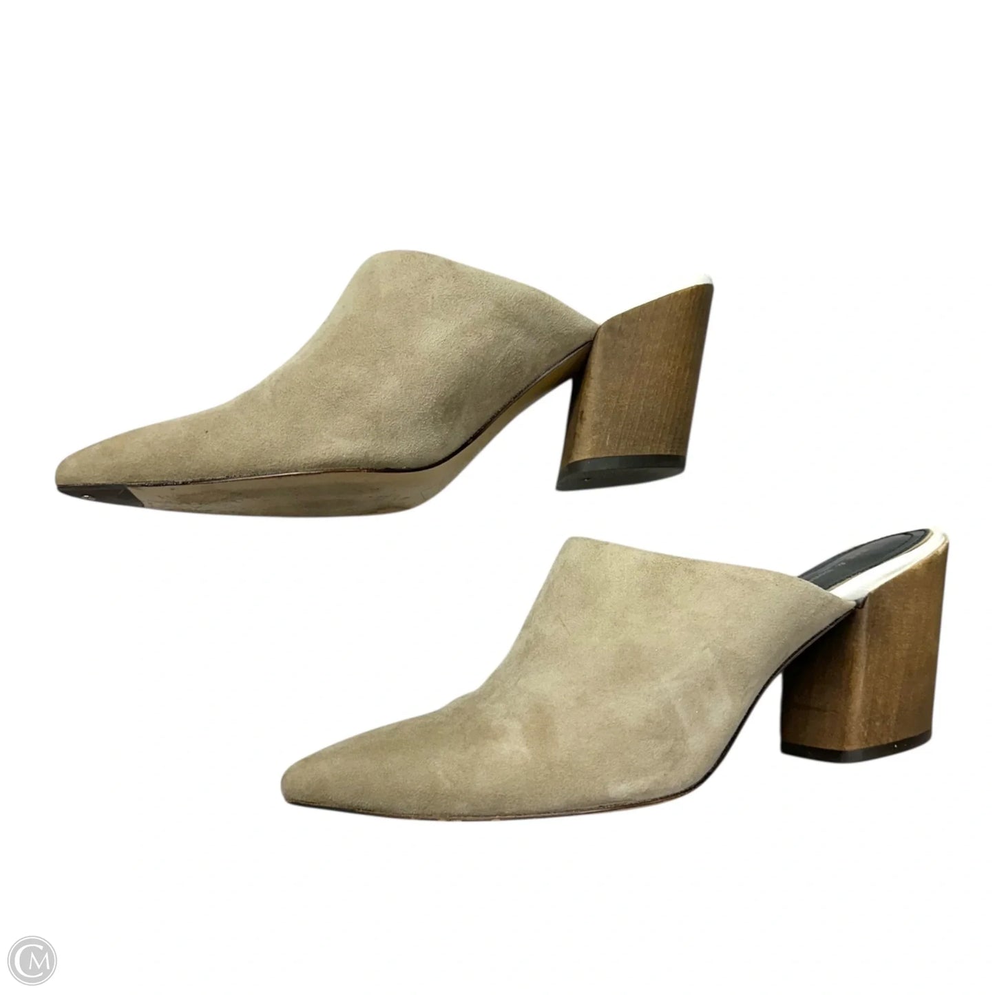 Shoes Heels Block By Rag And Bone In Taupe, Size: 8