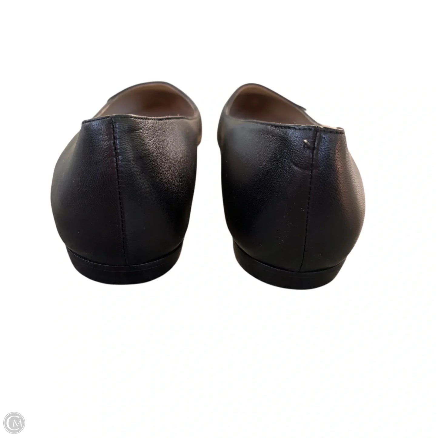 Shoes Flats By Theory In Black, Size: 8