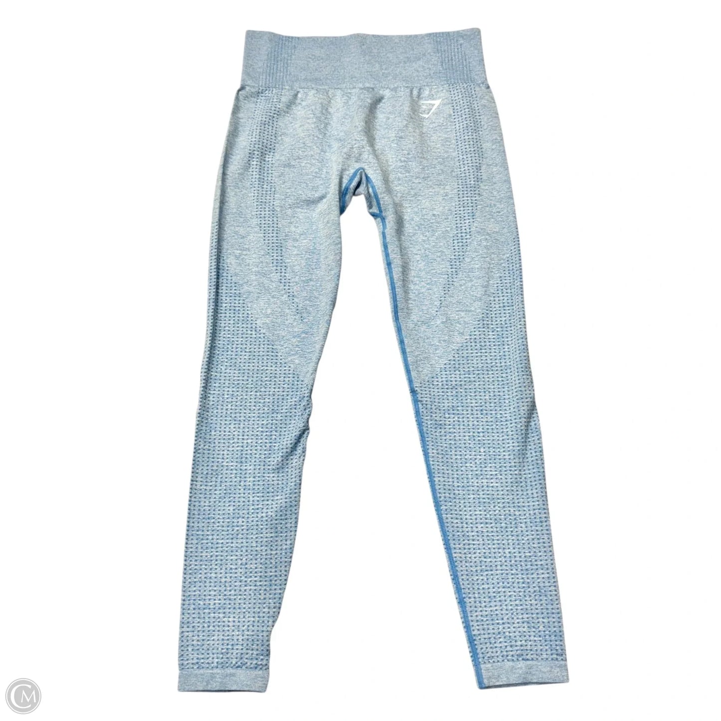 Athletic Leggings By Gym Shark In Blue, Size: M