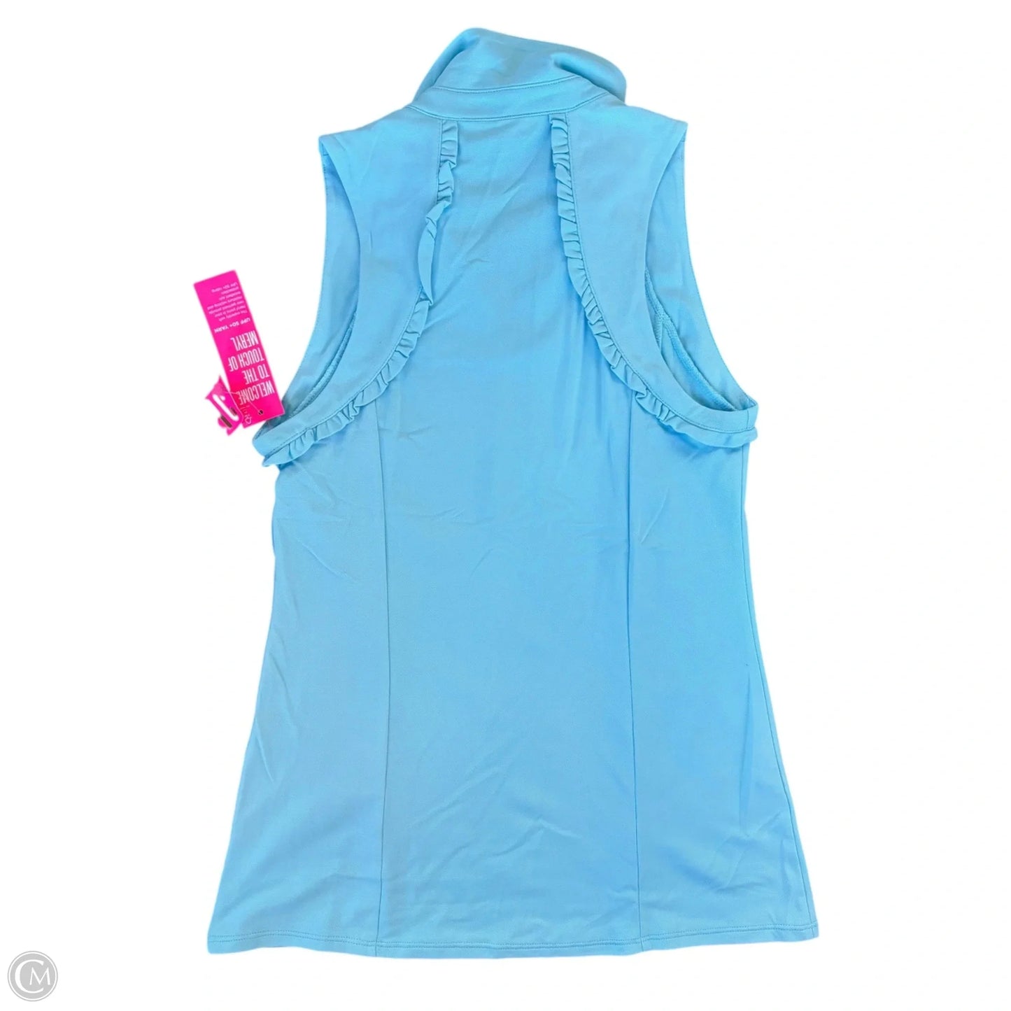 Top Sleeveless Designer By Lilly Pulitzer In Blue, Size: M