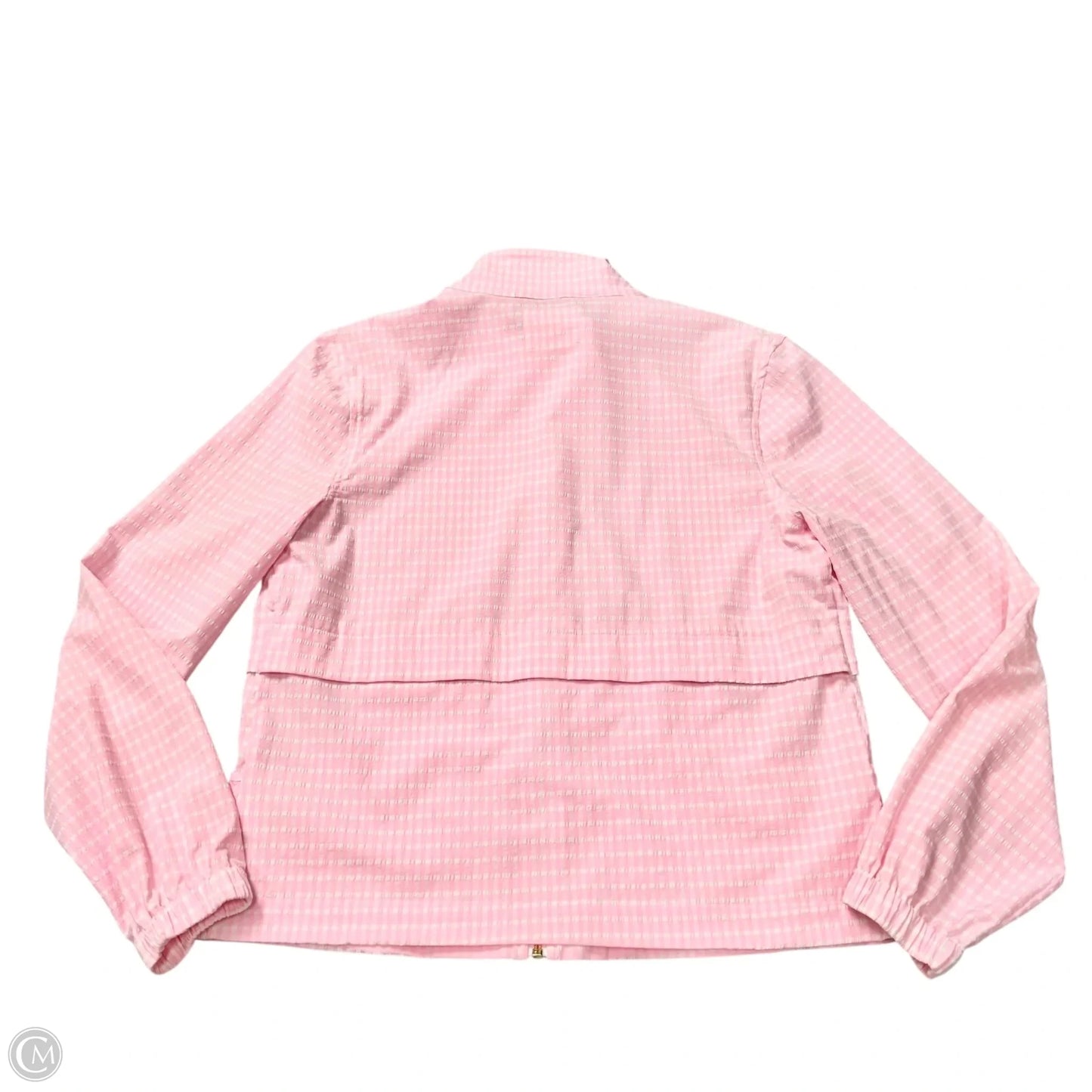 Jacket Designer By Lilly Pulitzer In Checkered Pattern, Size: S
