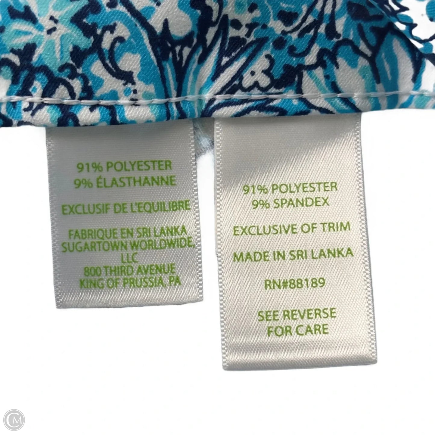 Pants Designer By Lilly Pulitzer In Floral Print, Size: 4