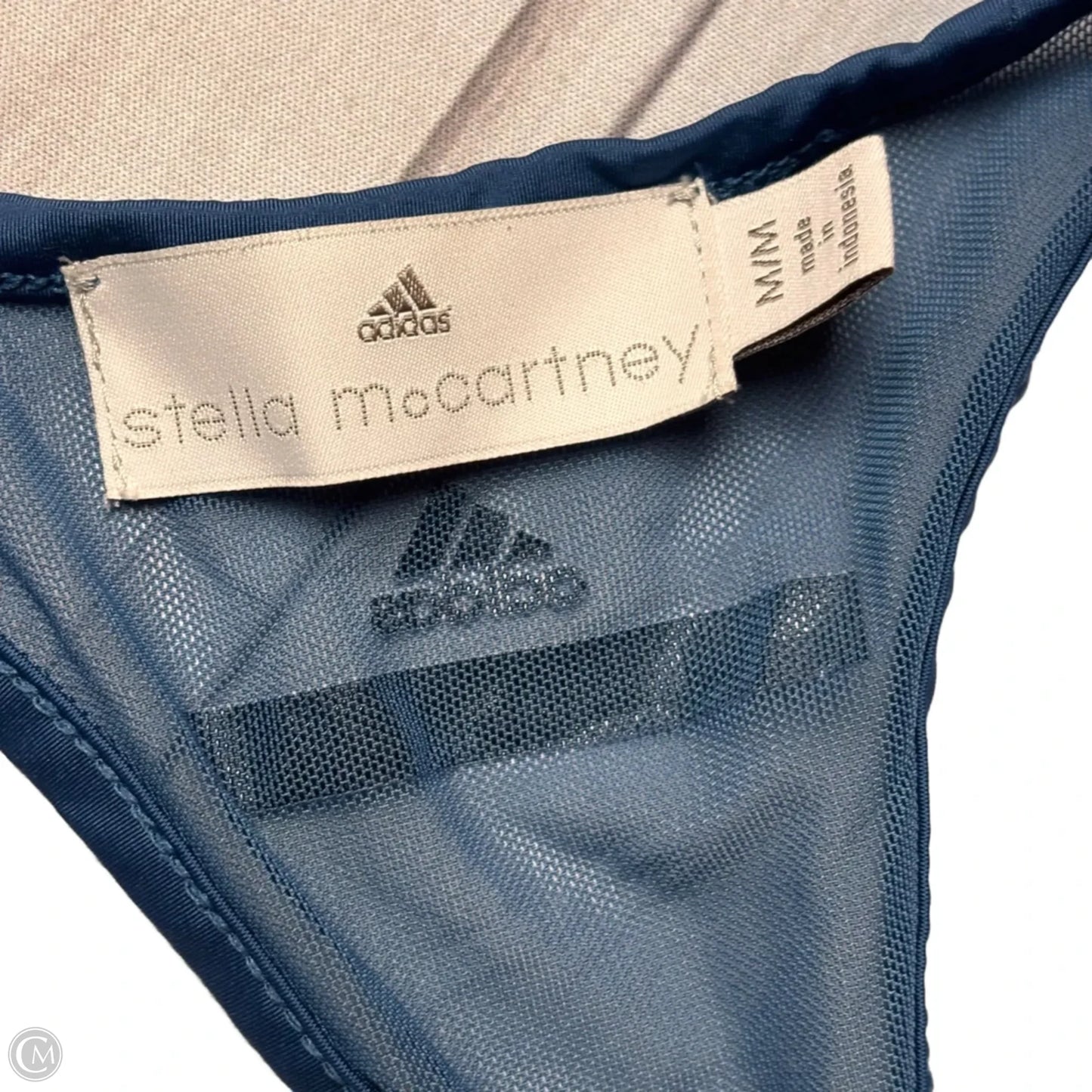 Athletic Tank Top By Adidas In Blue, Size: M