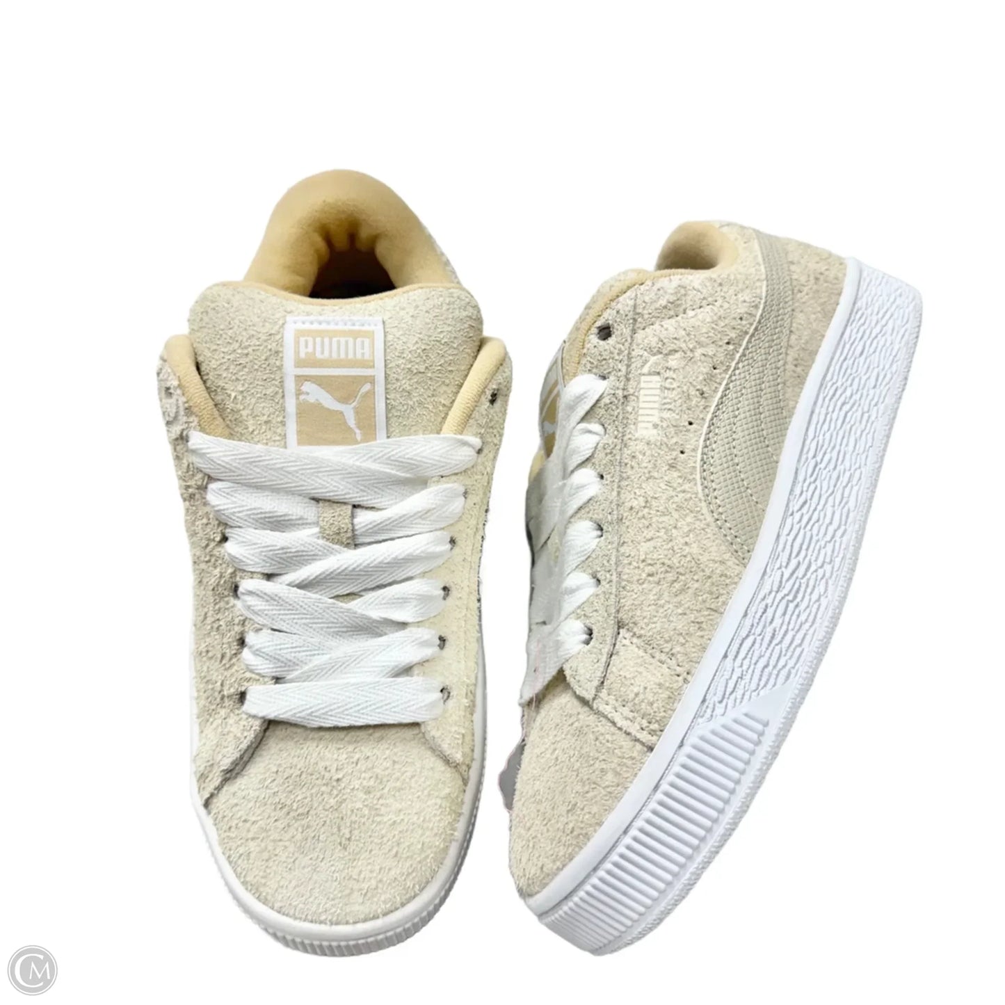 Shoes Sneakers By Puma In Cream, Size: 7.5