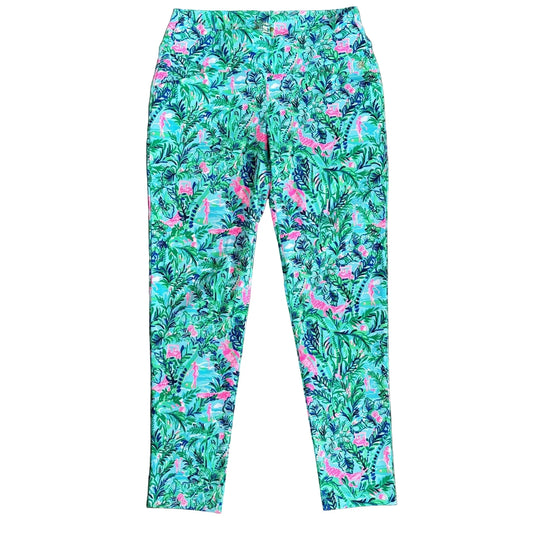 Pants Designer By Lilly Pulitzer In Blue & Green, Size: 4