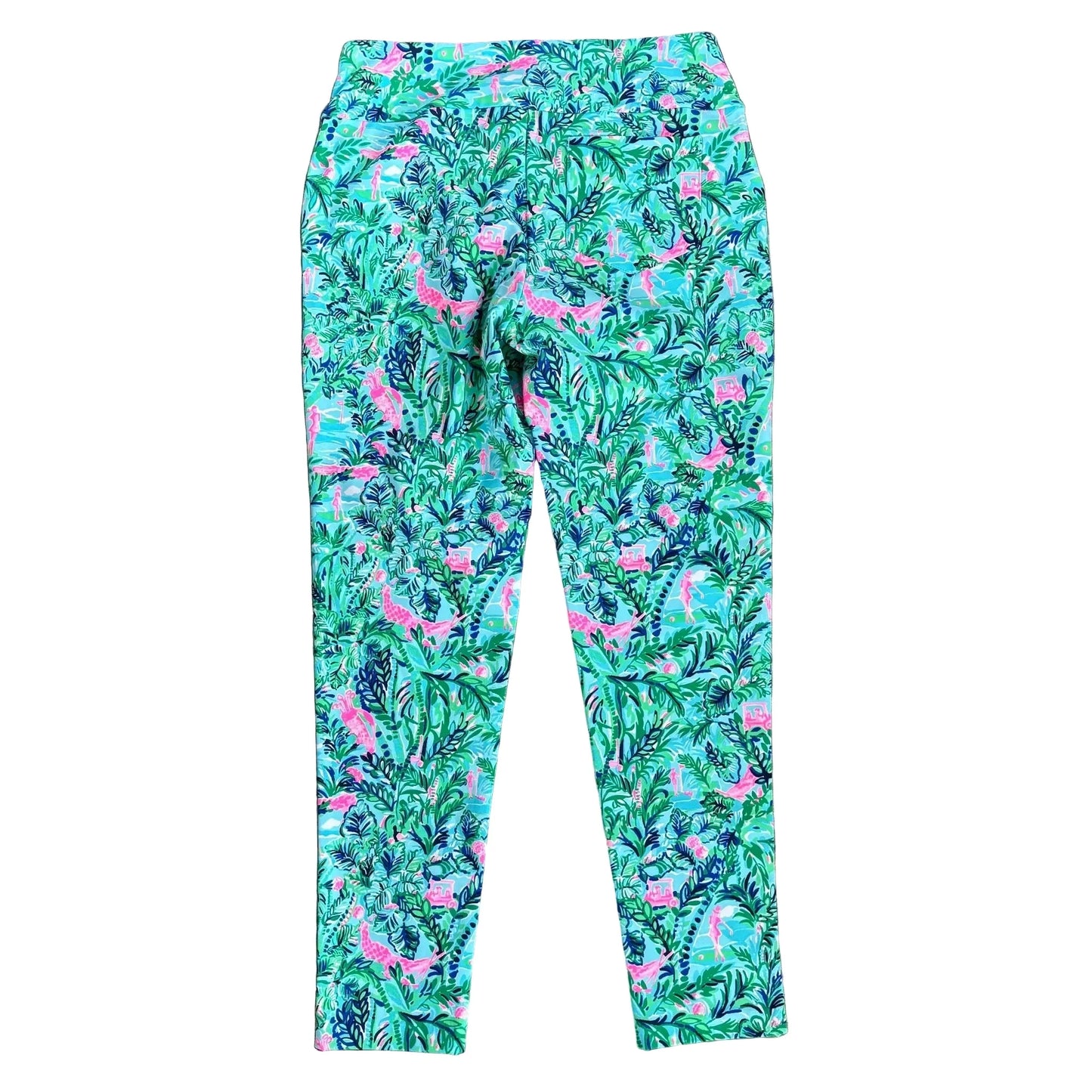 Pants Designer By Lilly Pulitzer In Blue & Green, Size: 4